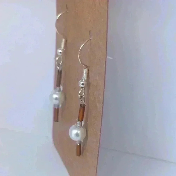 925 handmade earrings - Picture 2 of 3